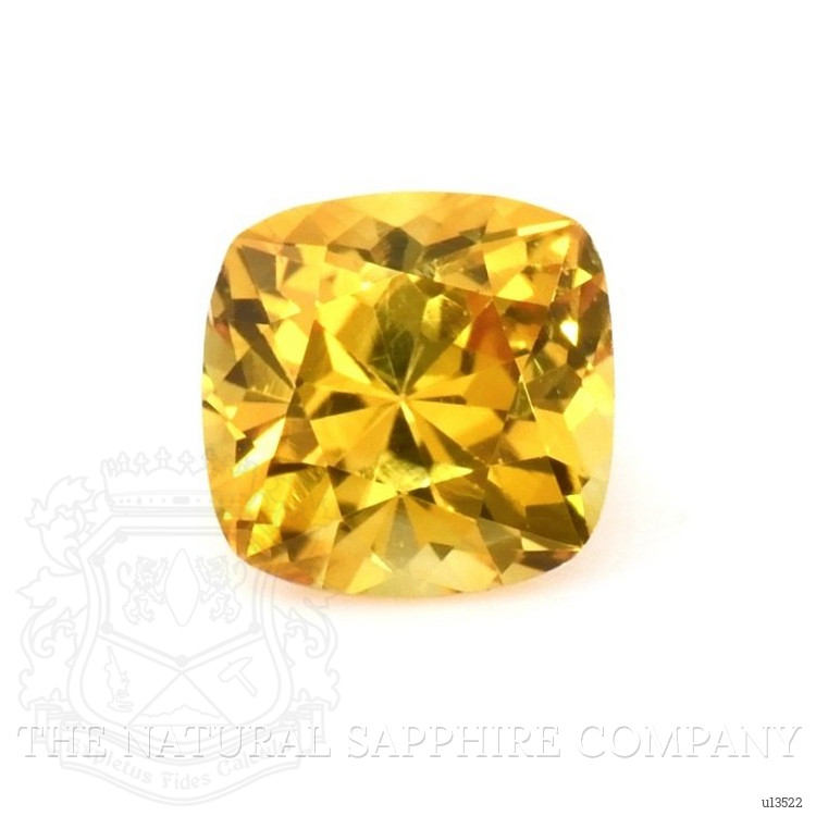 1.05 Ct. Yellowish Orange Sapphire from Ceylon (Sri Lanka)