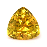 1.34 Ct. Yellowish Orange Sapphire from Ceylon (Sri Lanka) Video