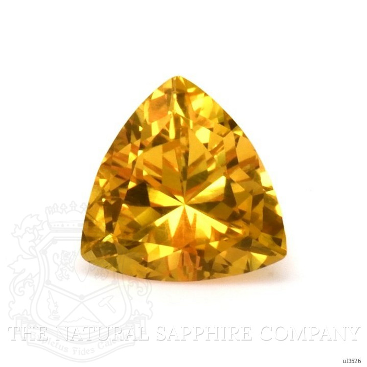 1.10 Ct. Yellowish Orange Sapphire from Ceylon (Sri Lanka)