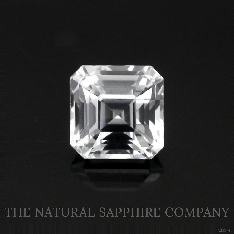 1.62 Ct. White Sapphire from Ceylon (Sri Lanka)