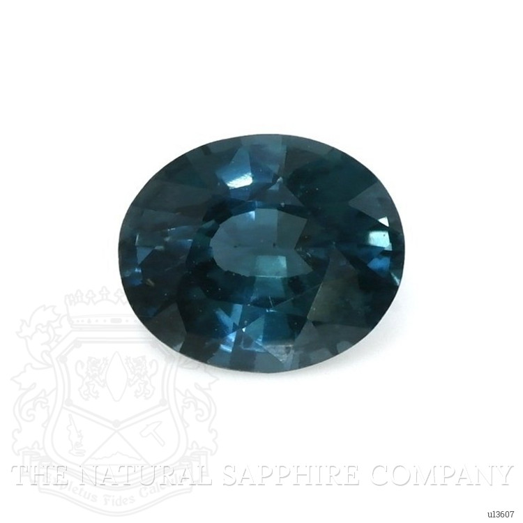 0.63 Ct. Bluish Green Sapphire from Ceylon (Sri Lanka)