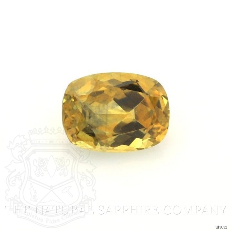 0.83 Ct. Yellowish Brown Sapphire from Montana