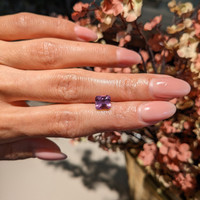 2.54 Ct. Pinkish Purple Sapphire from Madagascar Life Style