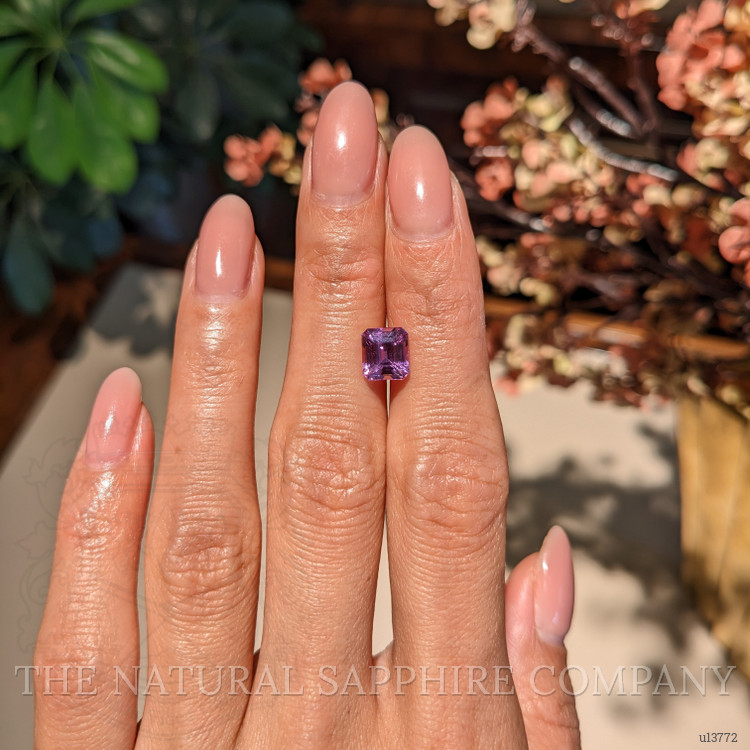 2.54 Ct. Pinkish Purple Sapphire from Madagascar