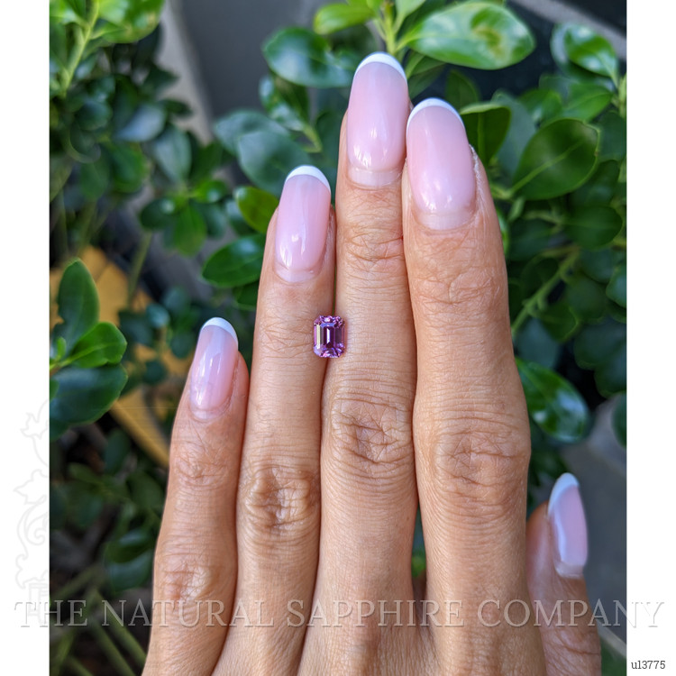 1.30 Ct. Pinkish Purple Sapphire from Ceylon (Sri Lanka)