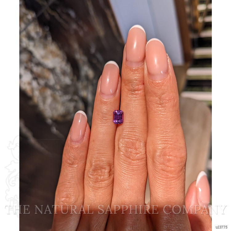 1.30 Ct. Pinkish Purple Sapphire from Ceylon (Sri Lanka)