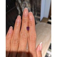 1.10 Ct. Purplish Pink Sapphire from Ceylon (Sri Lanka) Life Style