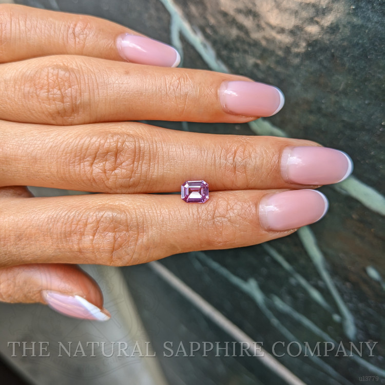 1.08 Ct. Purplish Pink Sapphire from Ceylon (Sri Lanka)