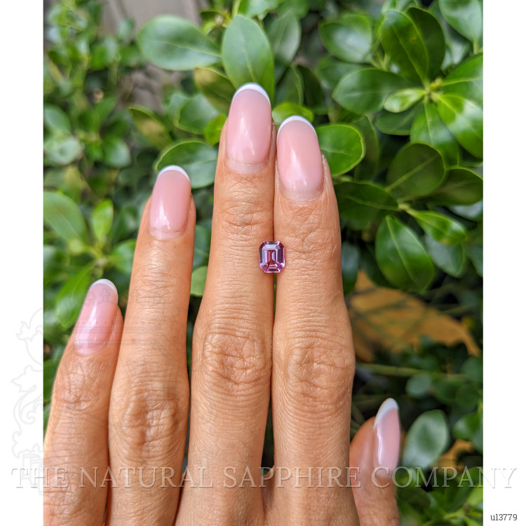 1.08 Ct. Purplish Pink Sapphire from Ceylon (Sri Lanka)