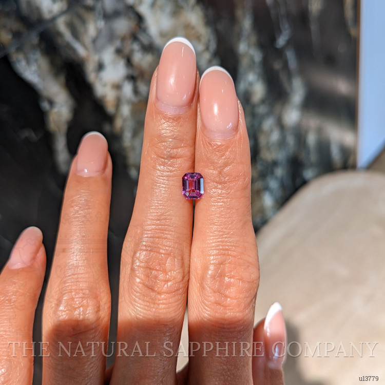 1.08 Ct. Purplish Pink Sapphire from Ceylon (Sri Lanka)