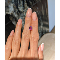 1.43 Ct. Purple Sapphire from Ceylon (Sri Lanka) Life Style