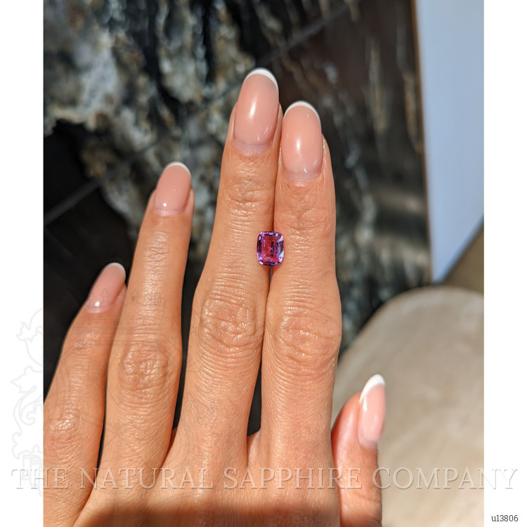 1.43 Ct. Purple Sapphire from Ceylon (Sri Lanka)