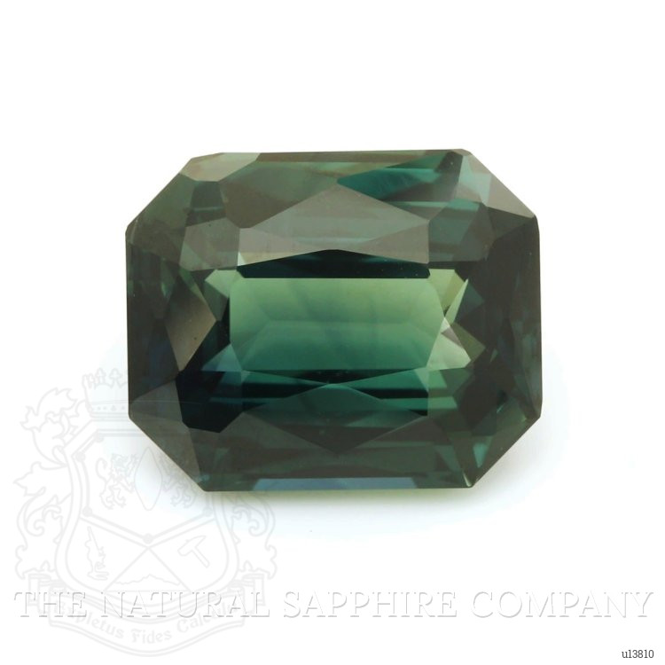17.03 Ct. Bluish Green Sapphire from Ceylon (Sri Lanka)