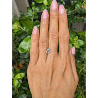 2.07 Ct. Brownish Green Sapphire from Ceylon (Sri Lanka) Life Style