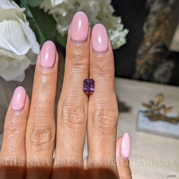 2.15 Ct. Pinkish Purple Sapphire from Ceylon (Sri Lanka)