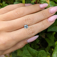 0.70 Ct. Bluish Green Sapphire from Montana Life Style
