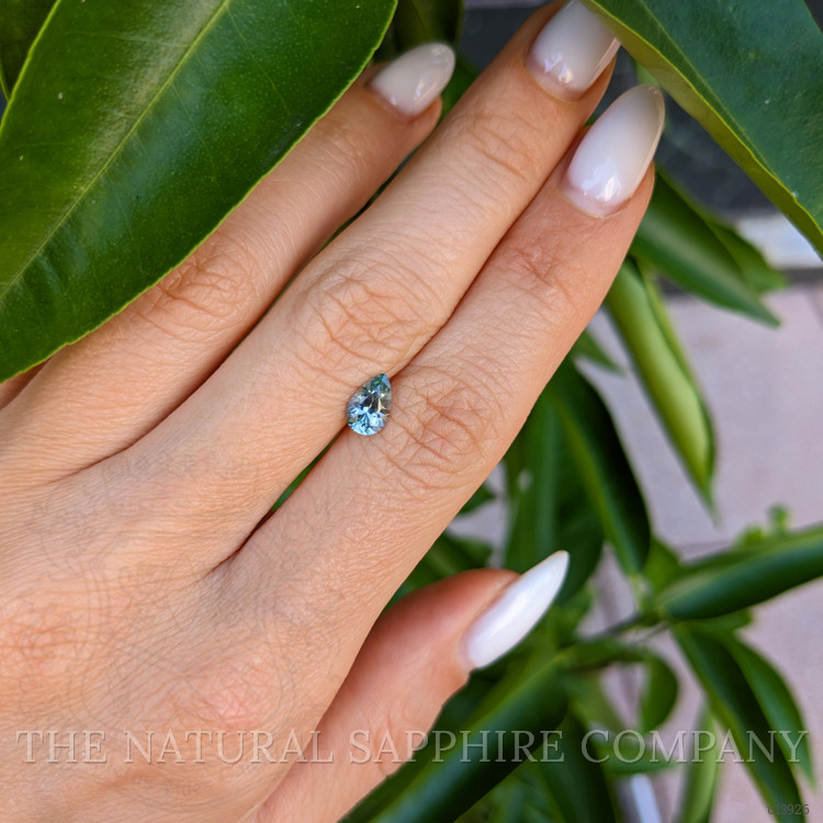 0.84 Ct. Greenish Blue Sapphire from Montana