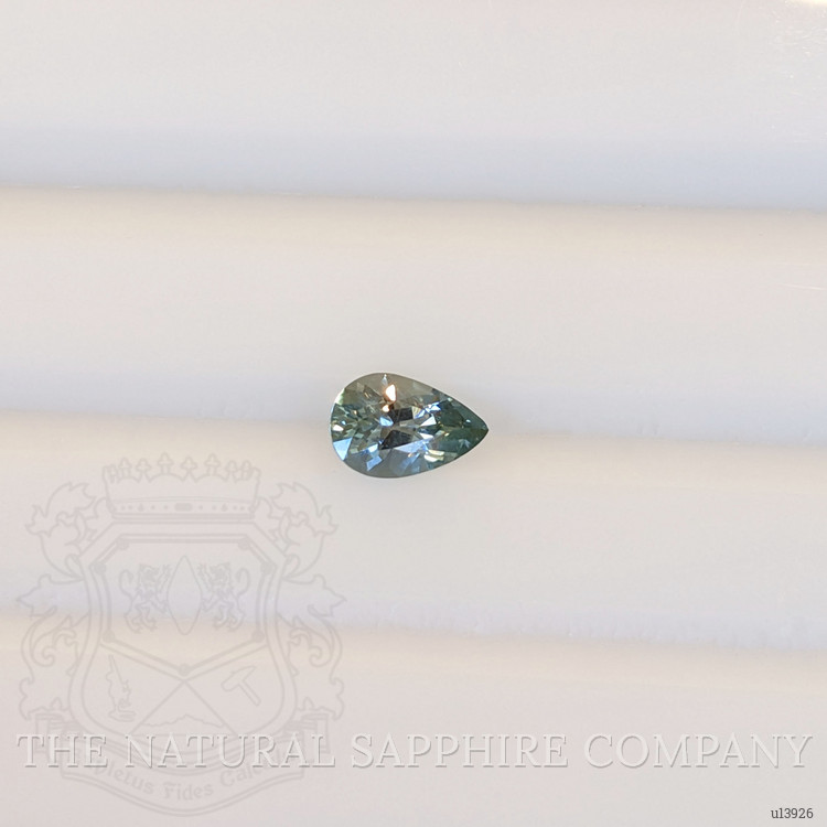 0.84 Ct. Greenish Blue Sapphire from Montana