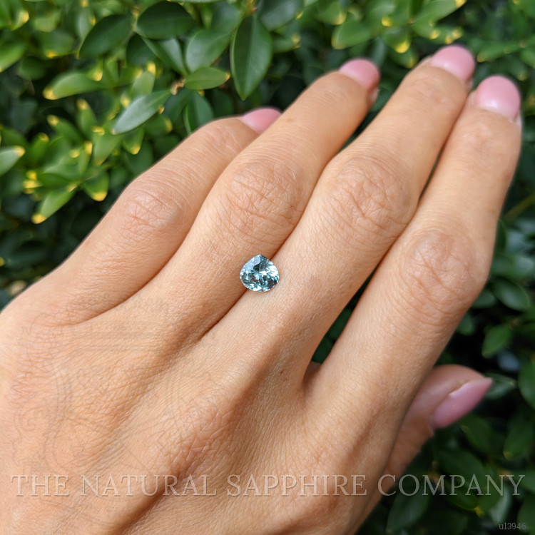 1.07 Ct. Bluish Green Sapphire from Montana