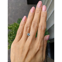 1.07 Ct. Bluish Green Sapphire from Montana Life Style