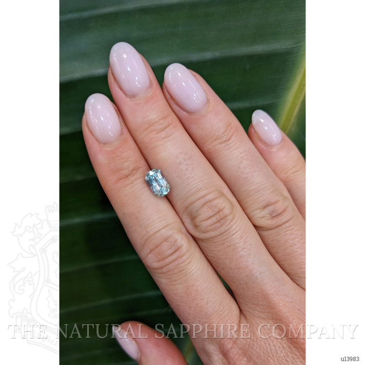 1.83 Ct. Bluish Green Sapphire from Montana