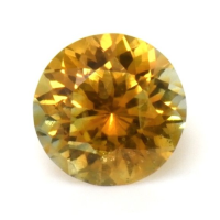 0.53 Ct. Yellowish Orange Sapphire from Montana Video