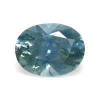 0.62 Ct. Greenish Blue Sapphire from Montana Video