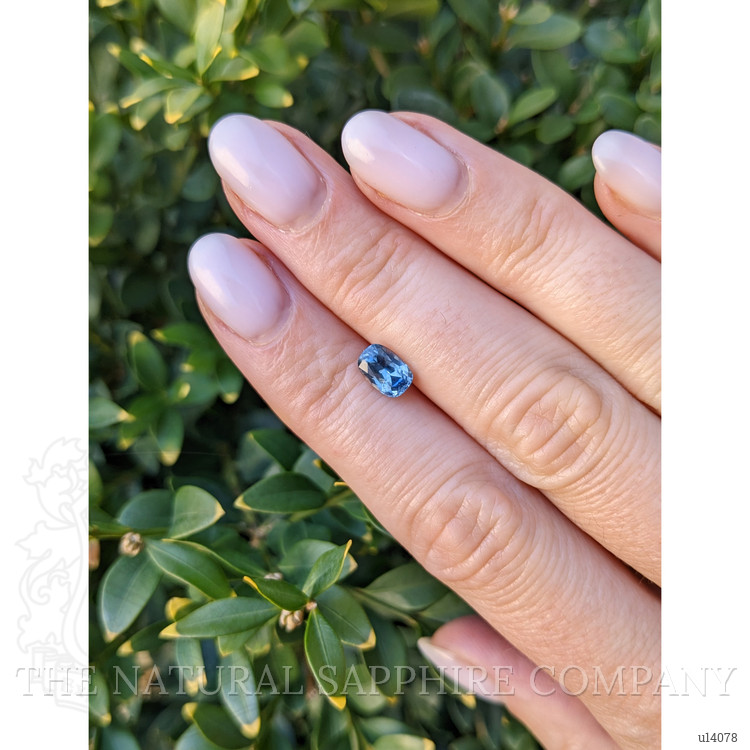 1.20 Ct. Greyish Blue Sapphire from Montana