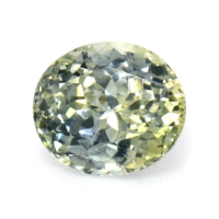 1.43 Ct. Yellowish Green Sapphire from Montana Video