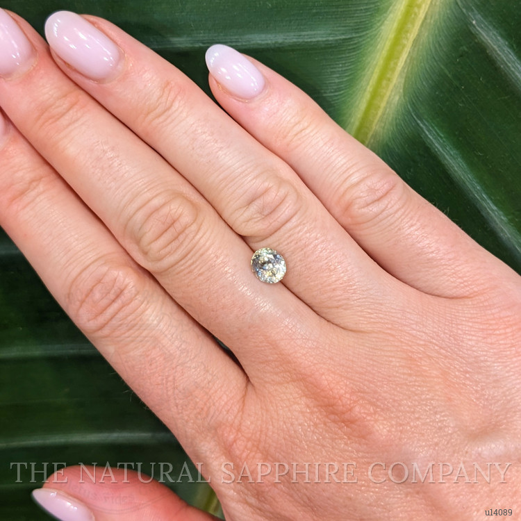 1.43 Ct. Yellowish Green Sapphire from Montana