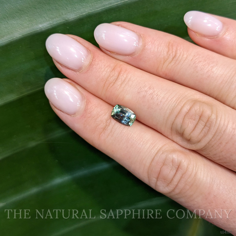 1.63 Ct. Green Sapphire from Montana