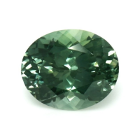 3.90 Ct. Bluish Green Sapphire from Montana Video