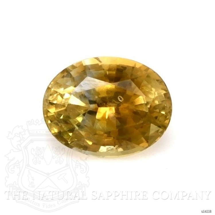 0.64 Ct. Orangish Brown Sapphire from Montana