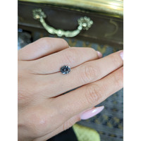 1.32 Ct. Greenish Blue Sapphire from Montana Life Style