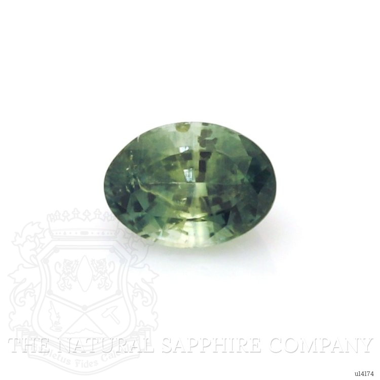 0.50 Ct. Green Sapphire from Ceylon (Sri Lanka)
