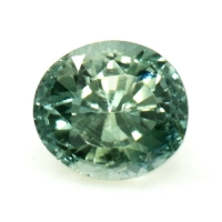 0.34 Ct. Bluish Green Sapphire from Ceylon (Sri Lanka) Video