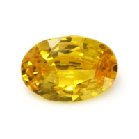 0.61 Ct. Yellowish Orange Sapphire from Ceylon (Sri Lanka) Video