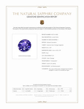0.39 Ct. Color Change Sapphire from Ceylon (Sri Lanka) Scan Report
