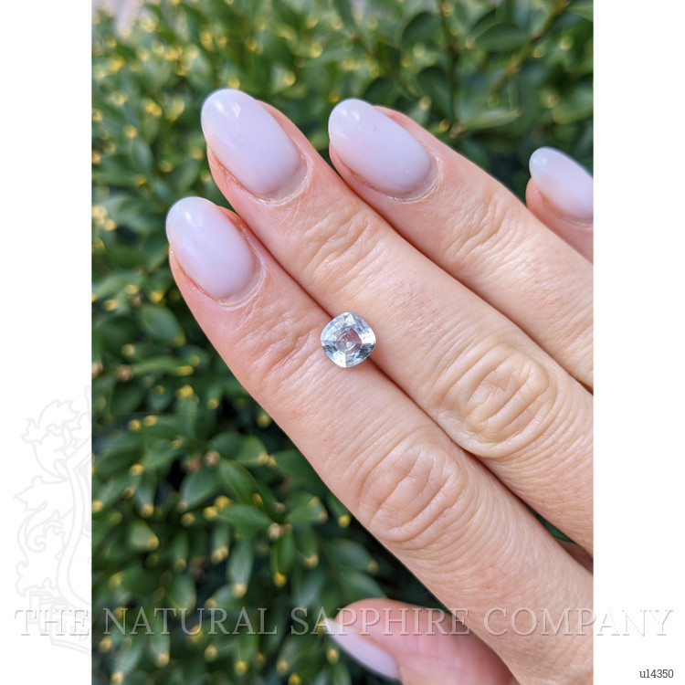 1.34 Ct. White Sapphire from Ceylon (Sri Lanka)