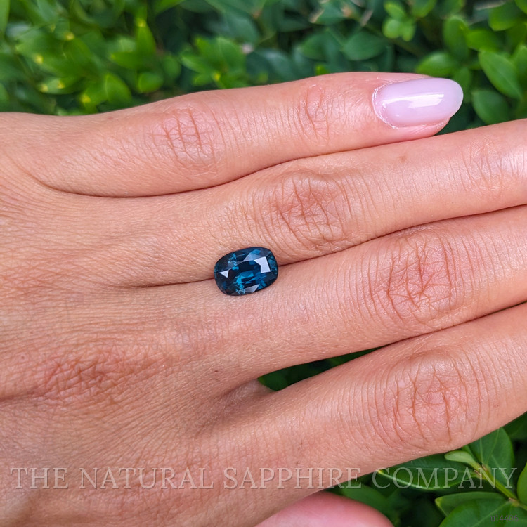 2.61 Ct. Bluish Green Sapphire from Ceylon (Sri Lanka)