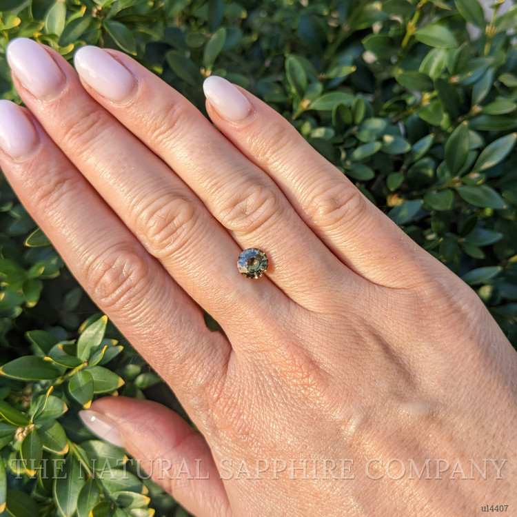 1.75 Ct. Orangish Brown Sapphire from Ceylon (Sri Lanka)