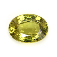 1.47 Ct. Yellowish Green Sapphire from Ceylon (Sri Lanka) Video