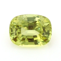 1.56 Ct. Yellowish Green Sapphire from Ceylon (Sri Lanka) Video