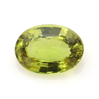 1.77 Ct. Yellowish Green Sapphire from Ceylon (Sri Lanka) Video