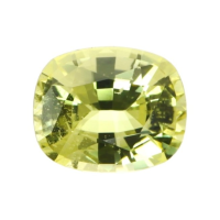 1.98 Ct. Greenish Yellow Sapphire from Ceylon (Sri Lanka) Video