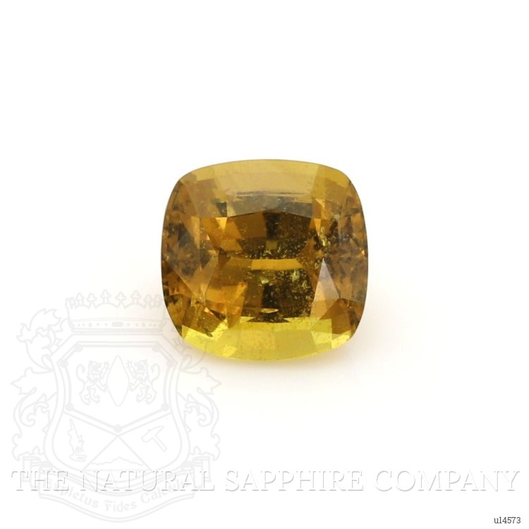1.96 Ct. Yellowish Brown Sapphire from Ceylon (Sri Lanka)
