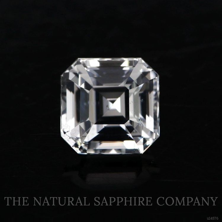 3.08 Ct. White Sapphire from Ceylon (Sri Lanka)