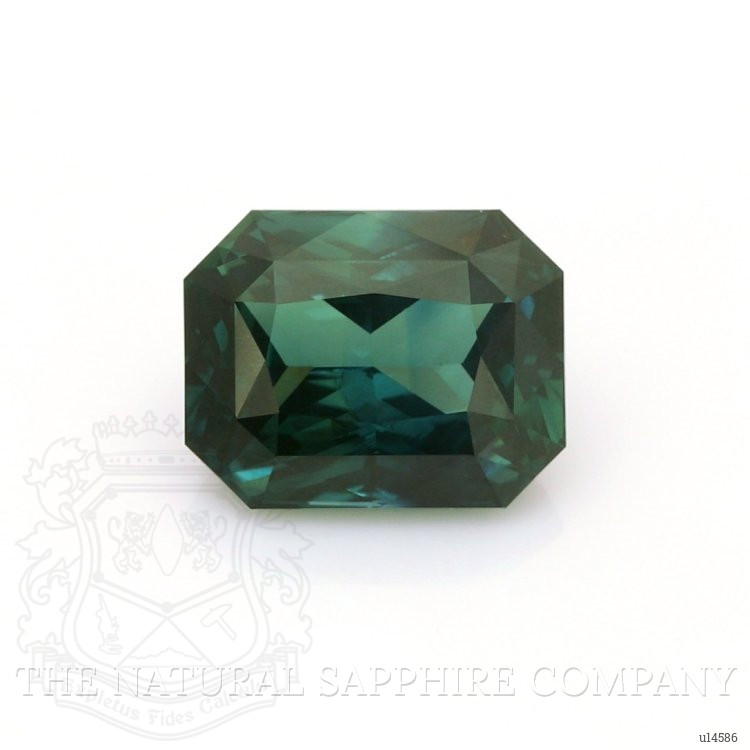 7.26 Ct. Bluish Green Sapphire from Ceylon (Sri Lanka)