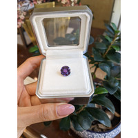 7.72 Ct. Color Change Sapphire from Madagascar Life Style