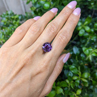 7.72 Ct. Color Change Sapphire from Madagascar Life Style
